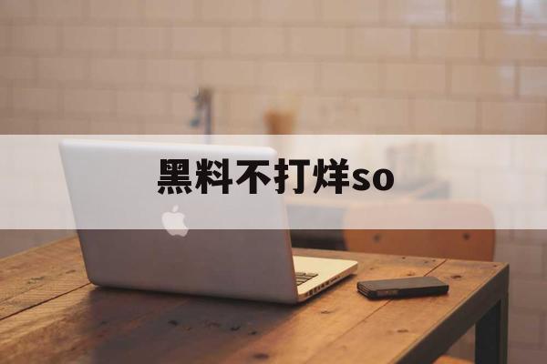 黑料不打烊so