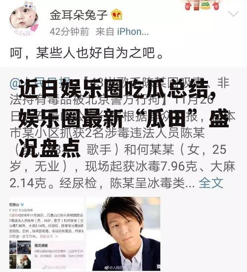近日娱乐圈吃瓜总结,娱乐圈最新“瓜田”盛况盘点