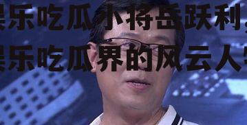 娱乐吃瓜小将岳跃利,娱乐吃瓜界的风云人物