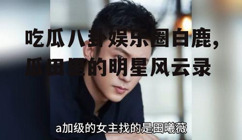 吃瓜八卦娱乐圈白鹿,瓜田里的明星风云录